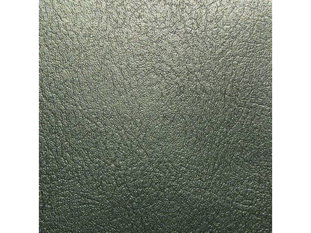 UPHOLSTERY SET, Rear Seat, Std, Dark Green Metallic, Madrid Grain Vinyl, 53 inch wide