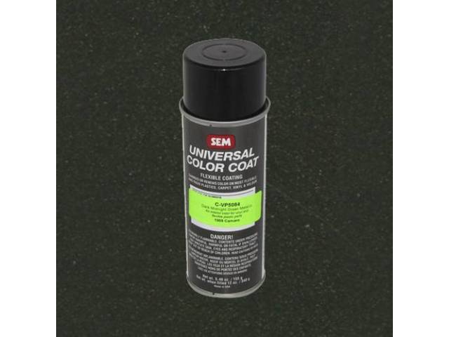 Interior Vinyl Dye, Dark Midnight Green Metallic, 12 Fluid Ounce Spray Can** Slightly Darker Than Our Dark Green Metallic Upholstery **