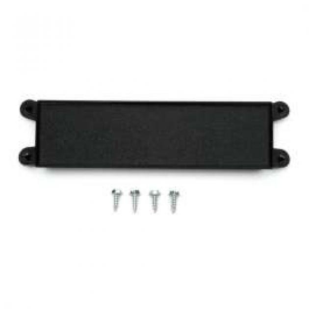 Camaro Heater Control Panel Cover Plate, Heater Delete, 1967-1968