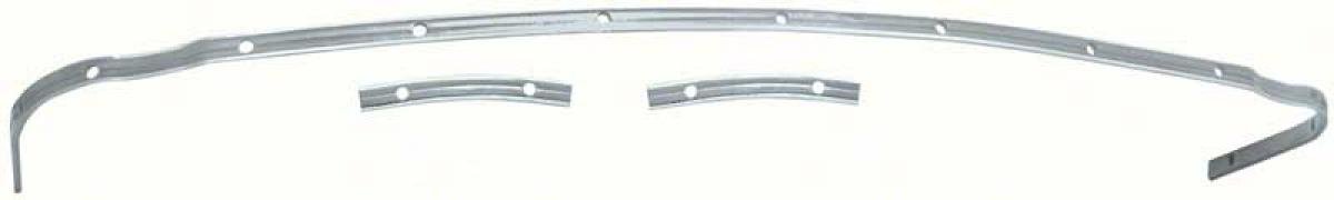 1967-69 Camaro, Firebird, Convertible Tack Strip, Rear Tacking Rail, Trimstick, 3 Piece Set