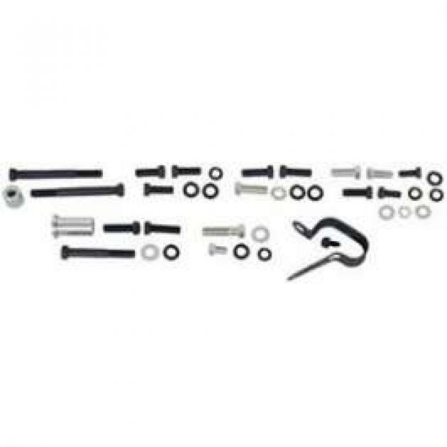 Camaro Air Conditioning Bracket Compressor Mounting Hardware Set, Small Block, 1967