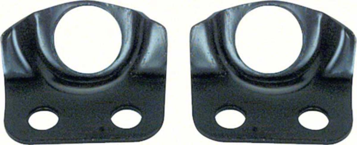 1969 Chevrolet Camaro, Endura Outer Front Bumper Brackets, with Urethane Bumper, Pair