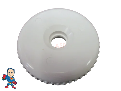 Cal Spa 3 1/2″ White BUTTRESS Diverter Cap for Hot Tub Valve Stem – Instructional Video Available