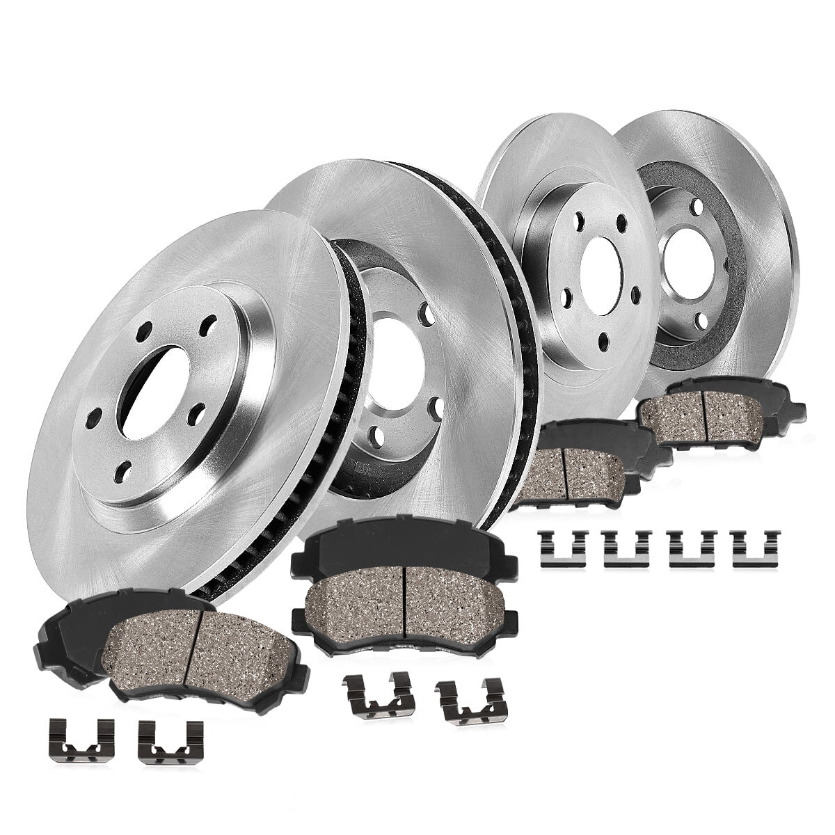 Callahan Brakes  Brake Kit with Rotors & Ceramic Brake Pads for 18-24 Jeep Wrangler JL (Code BRY)