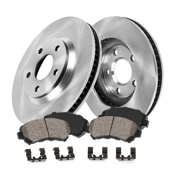Callahan Brakes K038753 Front Brake Kit with Ceramic Pads for 18-23 Jeep Wrangler JL & Gladiator JT (Code BR2)