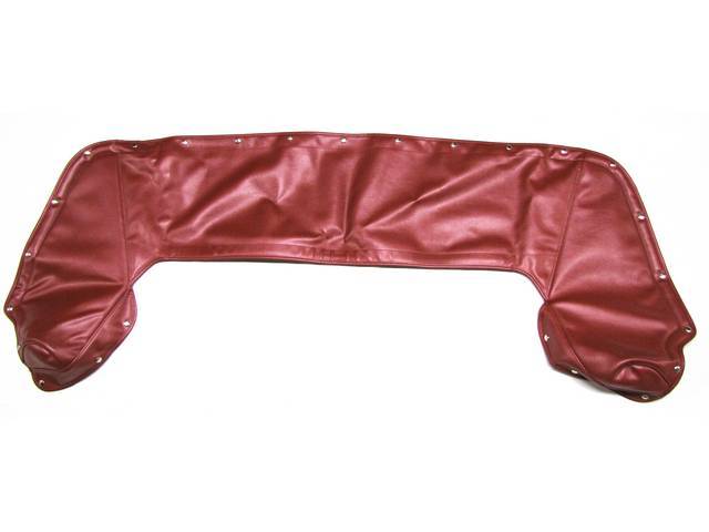 Convertible Top Boot, Red