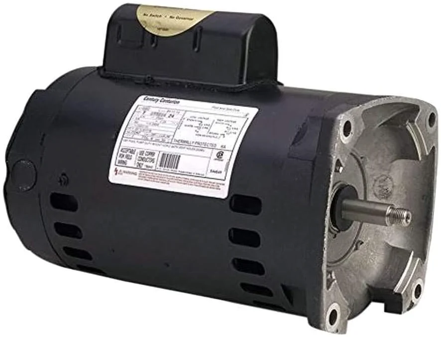 Century Centurion 3/4 HP Square Flange Up-Rated Pool and Spa Pump Motor – B2852