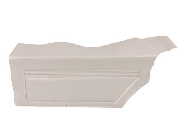 Panel Set, Inside Quarter, Std, Parchment, *Silver Edition*Note:Note: These panels do not include the top garnish rails (usually plastic or metal) or the windowfelts. Windowfelts can be purchased separately from NPD, the custo
