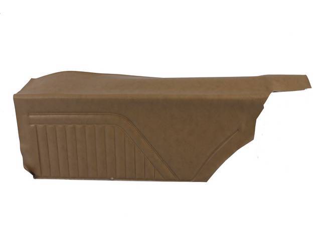 Panel Set, Inside Quarter, Std, Mustard Gold, *Silver Edition*Note:Note: These panels do not include the top garnish rails (usually plastic or metal) or the windowfelts. Windowfelts can be purchased separately from NPD, the cu