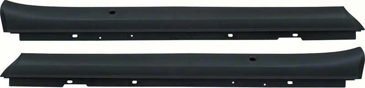 1970-75 Camaro, Upper Door Panel Top Rails, Standard Interior, Pair