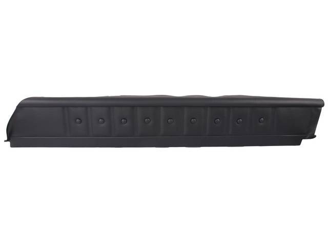 PANEL SET, Inside Door, Std, Black, PUI, *Silver Edition*, madrid grain vinyl w/ elk grain inserts