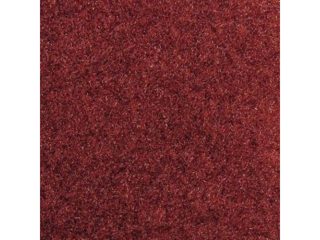 CARPET, Door Panel, Maple (Dark Red, lighter than CH-DPC-1-R2)