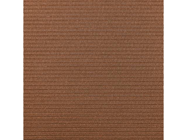 HEADLINER, Non-Perforated Grain, Dark Saddle, incl headliner, rods, clips and material to cover two sunvisors, Repro
