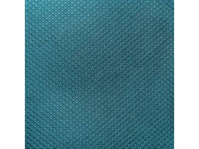 HEADLINER KIT, Tier Grain, Aqua, 3 Bow, incl headliner, covered sail panels and material to cover one pair of sunvisors, Repro