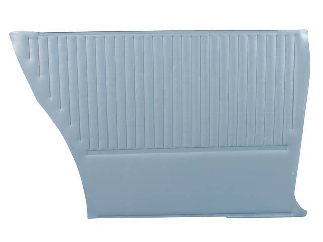 PANEL SET, Inside Quarter, Std, Light Blue, PUI, *Silver Edition*, seville grain vinyl
