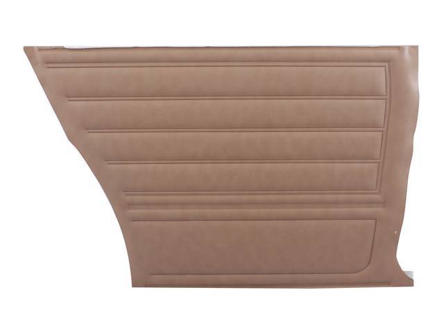 PANEL SET, Inside Quarter, Std, Light Saddle, PUI, *Silver Edition*, madrid grain vinyl