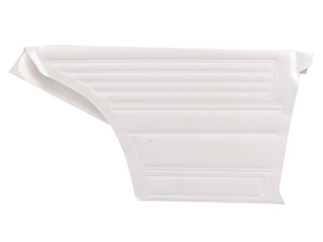 PANEL SET, Inside Quarter, Std, Pearl, PUI, *Silver Edition*, madrid grain vinyl Note:Note: These panels do not include the top garnish rails (usually plastic or metal) or the windowfelts. Windowfelts can be purchased separate
