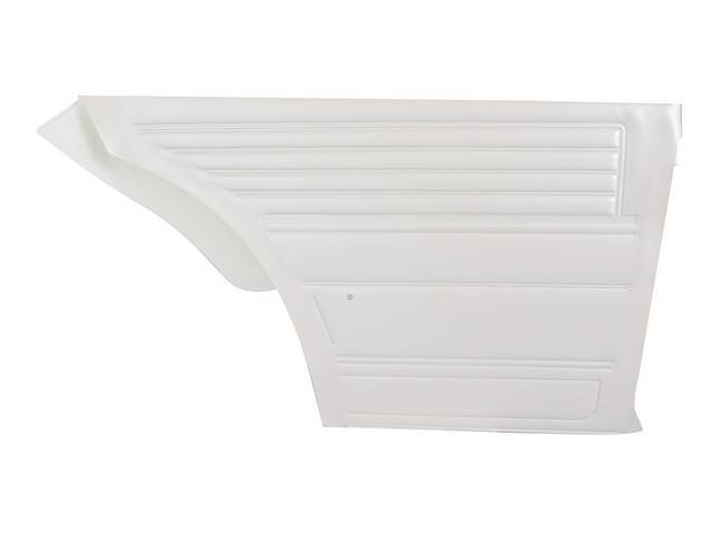 PANEL SET, Inside Quarter, Std, Pearl, *Platinum Edition* Note:Note: These panels do not include the top garnish rails (usually plastic or metal) or the windowfelts. Windowfelts can be purchased separately from NPD, the custom