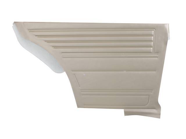 PANEL SET, Inside Quarter, Std, Ivy Gold, *Platinum Edition* Note:Note: These panels do not include the top garnish rails (usually plastic or metal) or the windowfelts. Windowfelts can be purchased separately from NPD, the cus