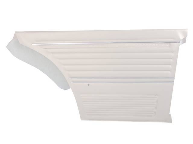 PANEL SET, Inside Quarter, Std, Parchment, *Platinum Edition* Note:Note: These panels do not include the top garnish rails (usually plastic or metal) or the windowfelts. Windowfelts can be purchased separately from NPD, the cu