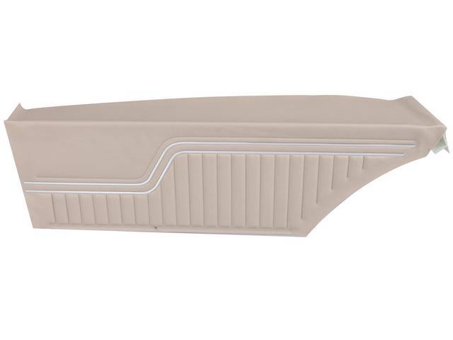 PANEL SET, Inside Quarter, Std, Sandalwood, *Platinum Edition* Note:Note: These panels do not include the top garnish rails (usually plastic or metal) or the windowfelts. Windowfelts can be purchased separately from NPD, the c