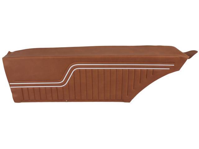 PANEL SET, Inside Quarter, Std, Tan, *Platinum Edition* Note:Note: These panels do not include the top garnish rails (usually plastic or metal) or the windowfelts. Windowfelts can be purchased separately from NPD, the customer