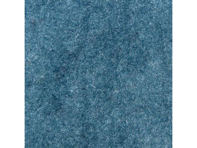 Storage Area Carpet, Blue, molded to fit, ACC reproduction