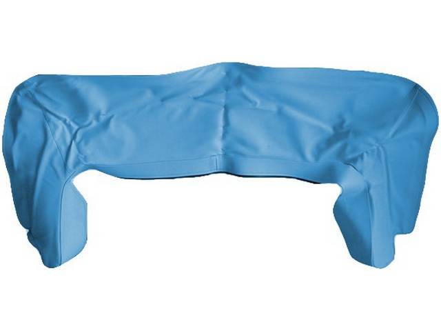 TOP BOOT, Bright Blue, Distinctive, madrid grain vinyl w/ tuck strip, does not incl clips