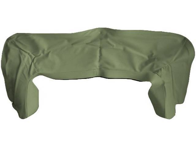 TOP BOOT, Light Green, Distinctive, madrid grain vinyl w/ tuck strip, does not incl clips