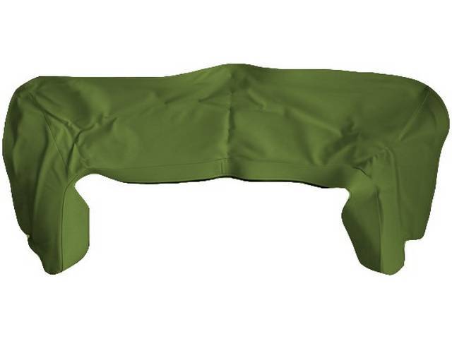 TOP BOOT, Jade Green, Distinctive, madrid grain vinyl w/ tuck strip, does not incl clips