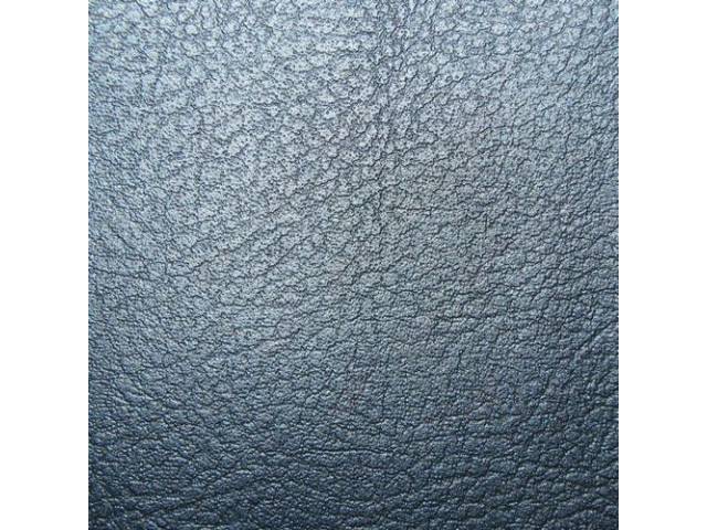 Upholstery Set, Front Bench, 50-50 split back w/o arm rest, Dark Blue, PUI, madrid grain vinyl