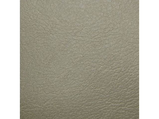 Upholstery Set, Front Bench, 50-50 split back w/o arm rest, Parchment, PUI, madrid grain vinyl