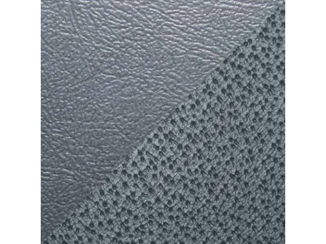 Upholstery Set, Rear Seat, Dark Blue, sierra grain vinyl w/ derma grain vinyl inserts