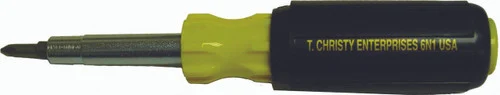 Christy Screwdriver Nutdriver 6 In 1 Tool Set | 6N1TCRG