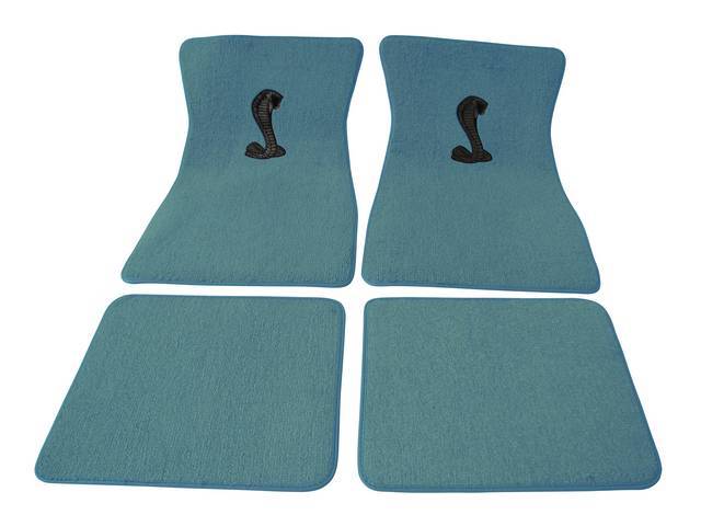 FLOOR MATS, CARPET, RAYLON WEAVE