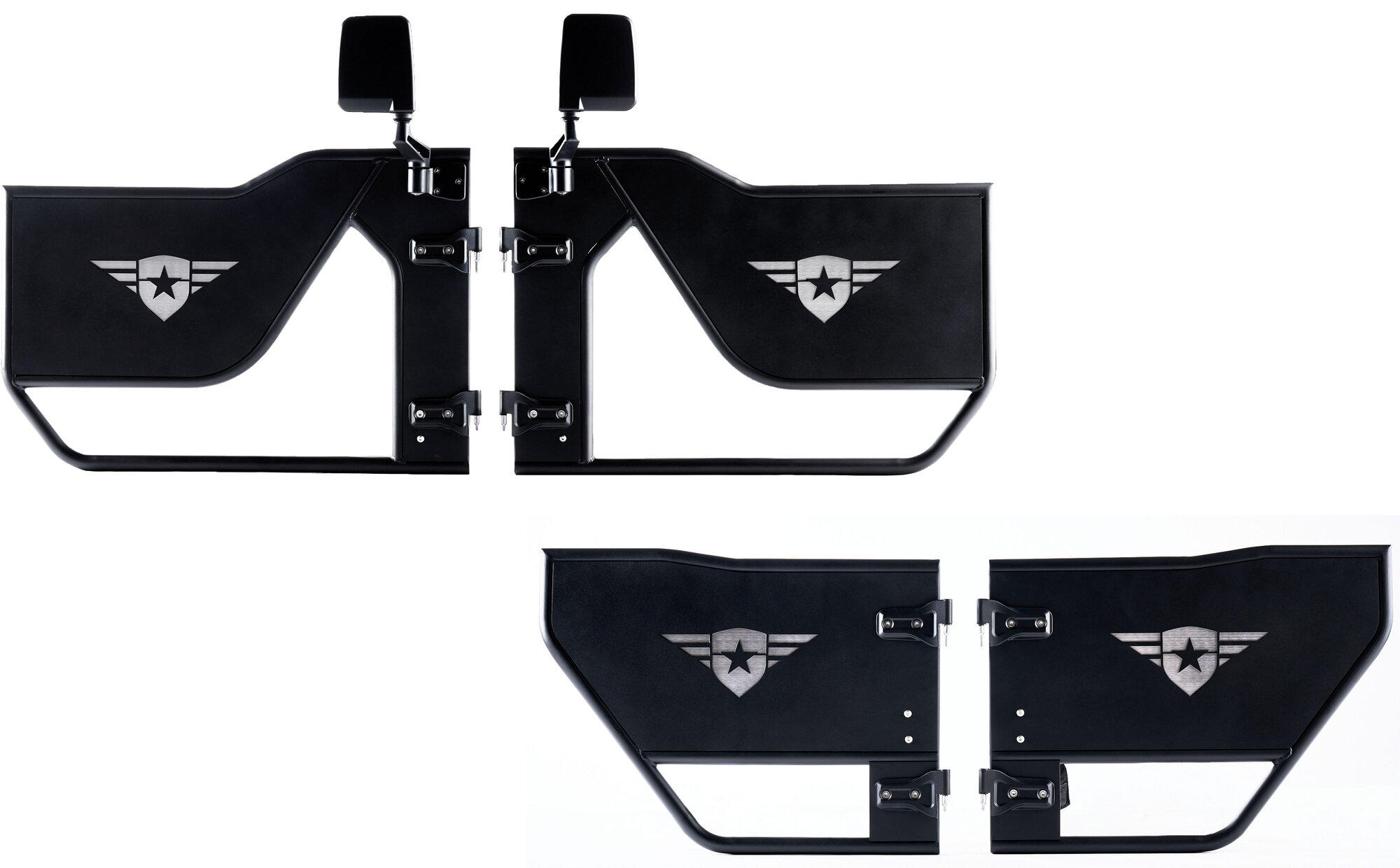 Combat Off Road Mission Tube Doors for 18-26 Jeep Wrangler JL