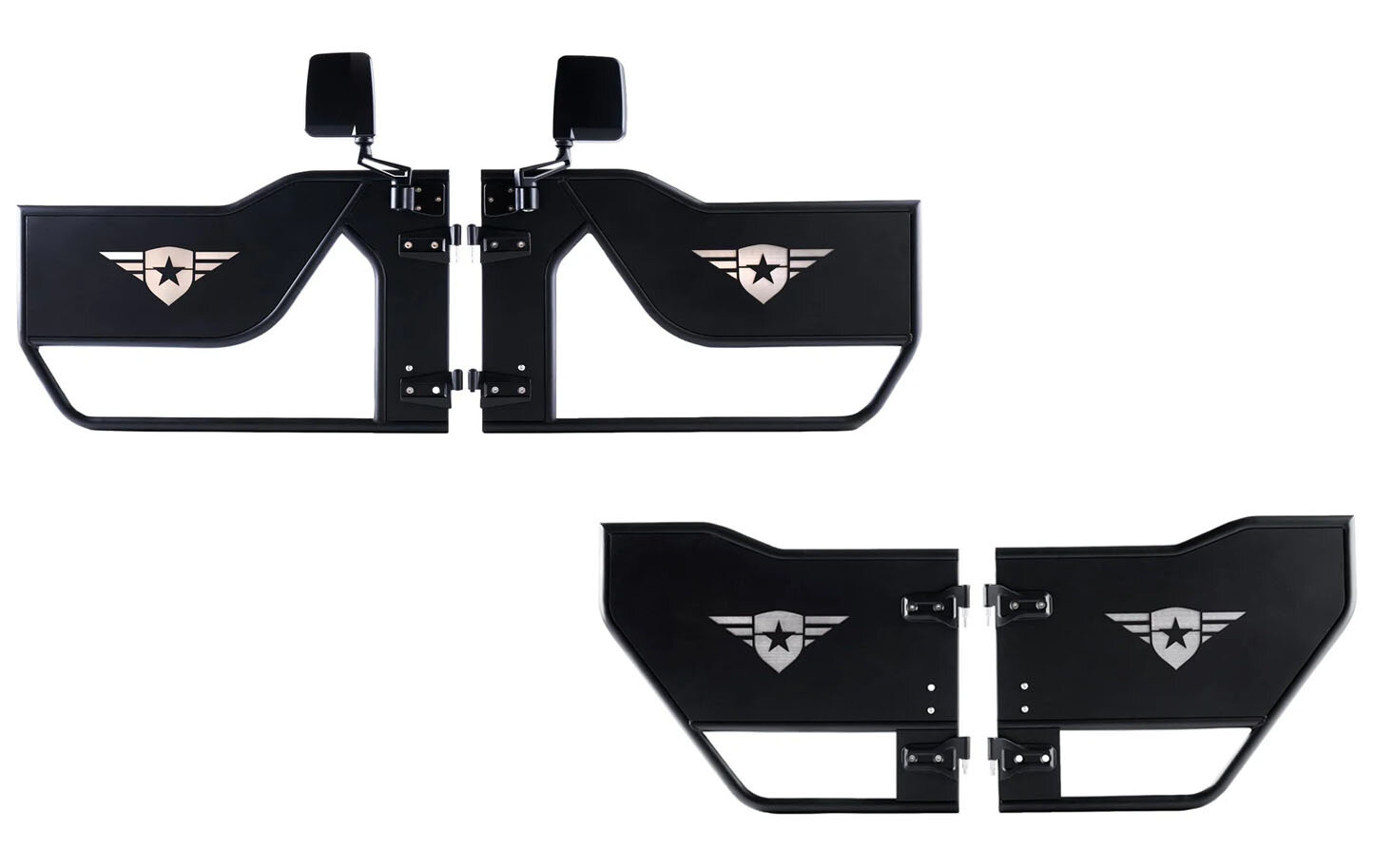 Combat Off Road Mission Tube Doors for 07-18 Jeep Wrangler JK