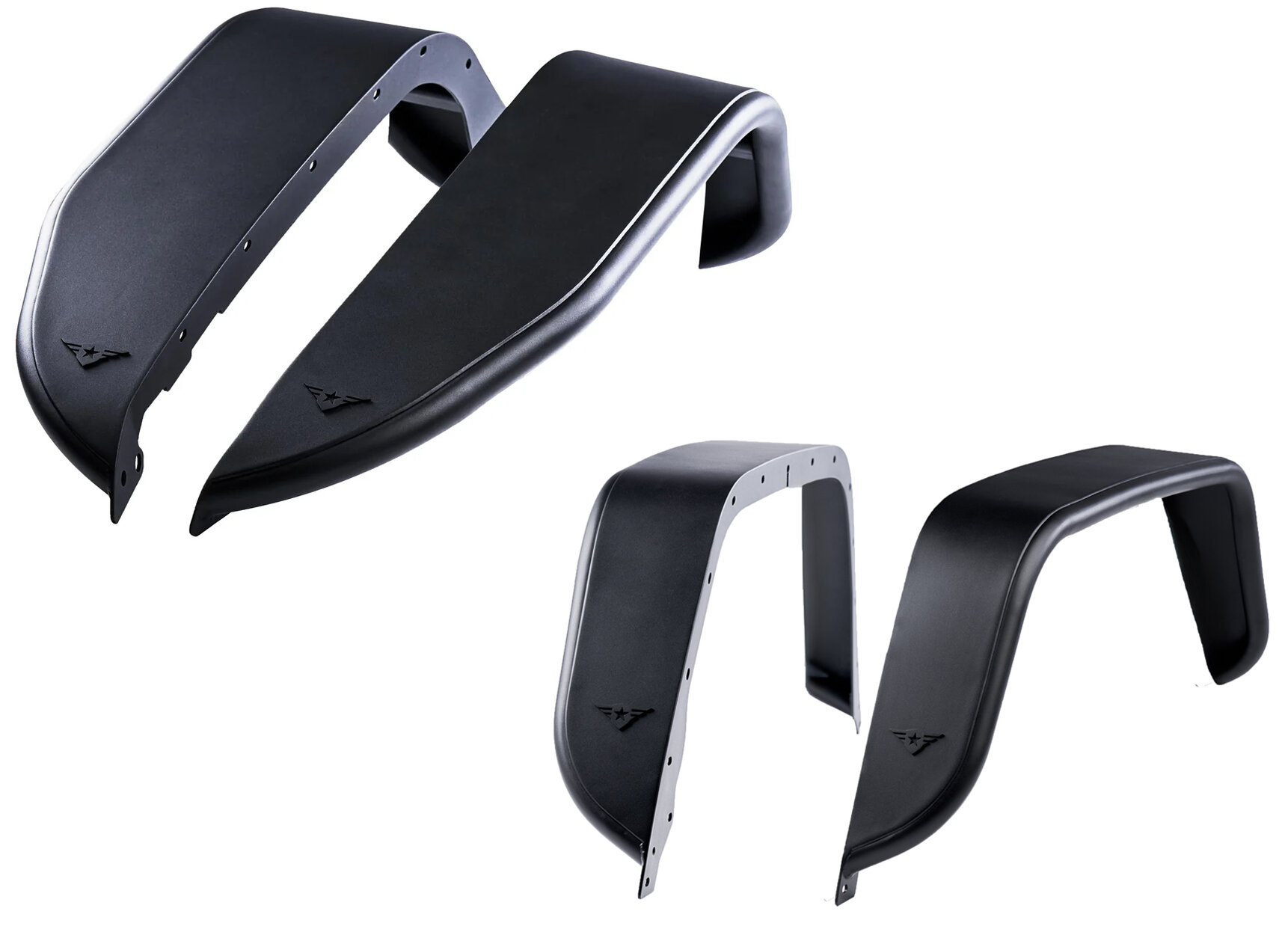 Combat Off Road Full Assault Aluminum Fenders for 20-26 Jeep Gladiator JT