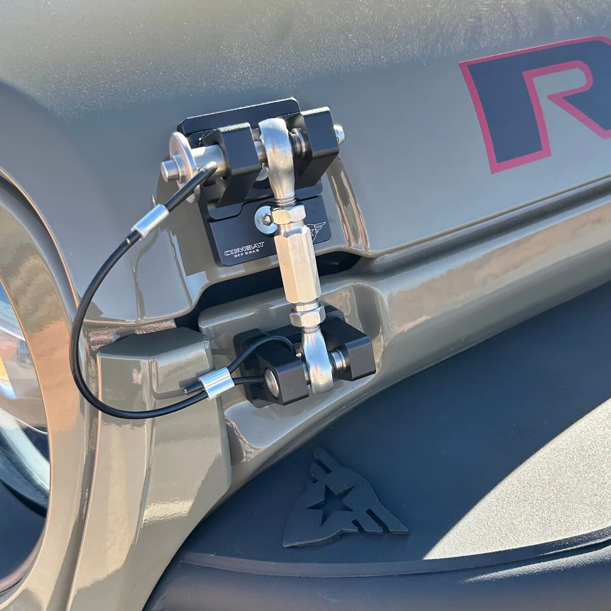 Combat Off Road Off-the-Turnbuckle Hood Latches for 07-26 Jeep Wrangler JK, JL & Gladiator JT