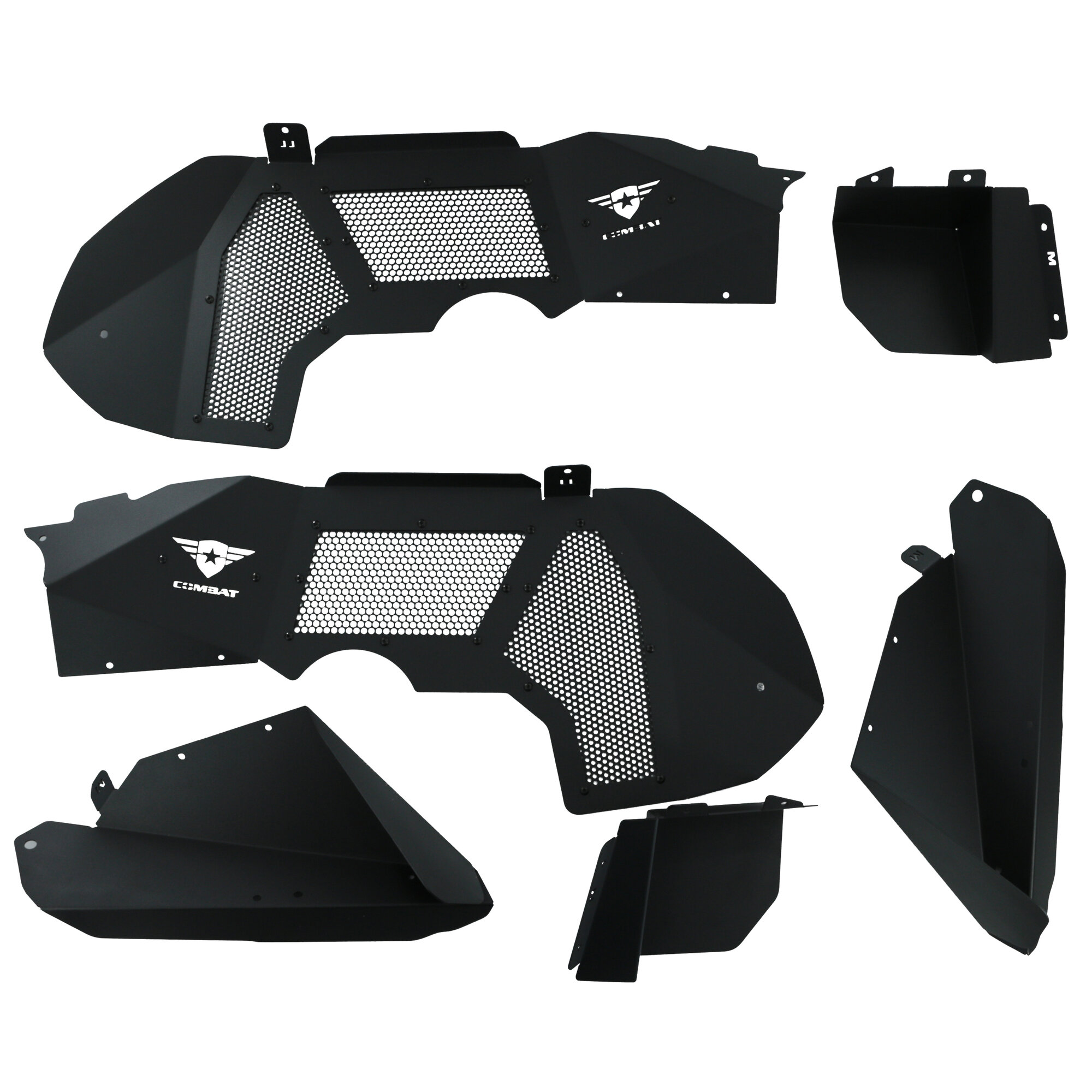 Combat Off Road 25-1266 Max Flow Front Inner Fenders for 18-26 Jeep Wrangler JL