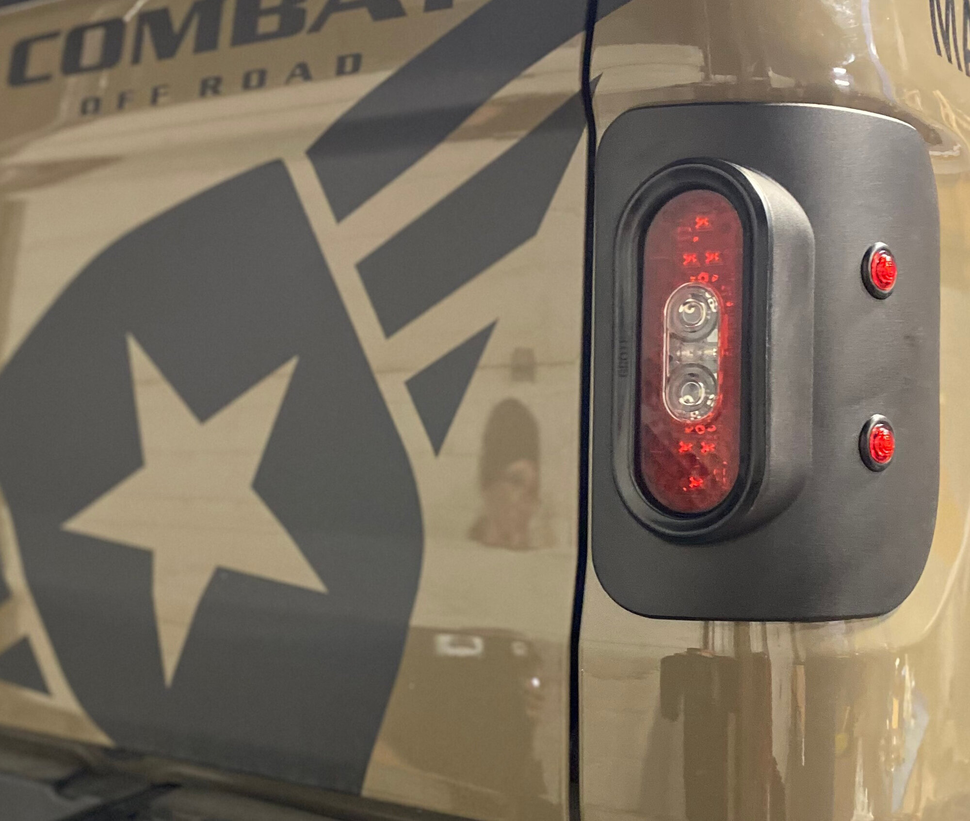Combat Off Road Tail Gunner LED Tail Lights for 20-26 Jeep Gladiator JT