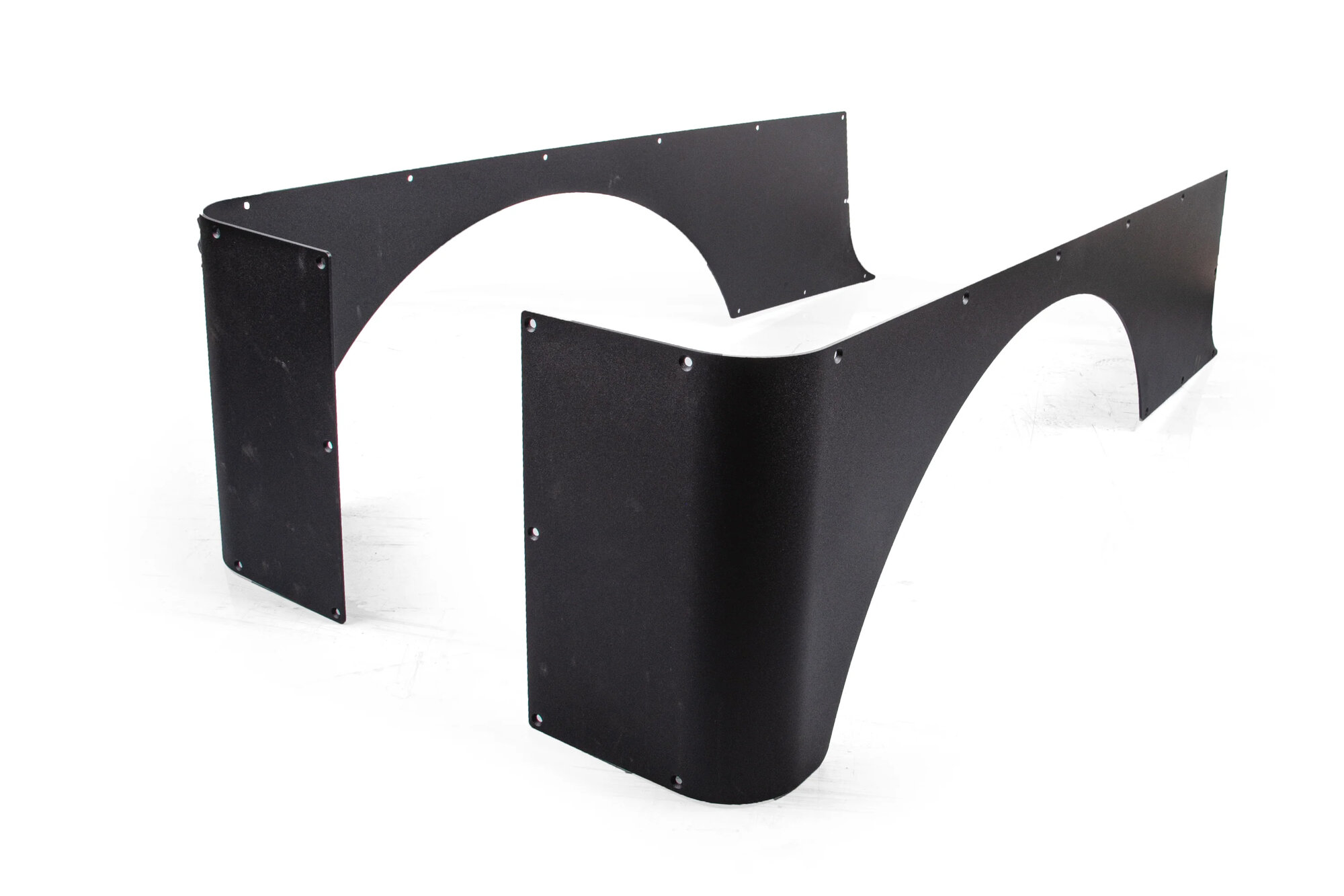 Crawltek Revolution CWLLJ45401 Corner Guards 5" Stretch - Black for 04-06 Jeep Wrangler Unlimited LJ
