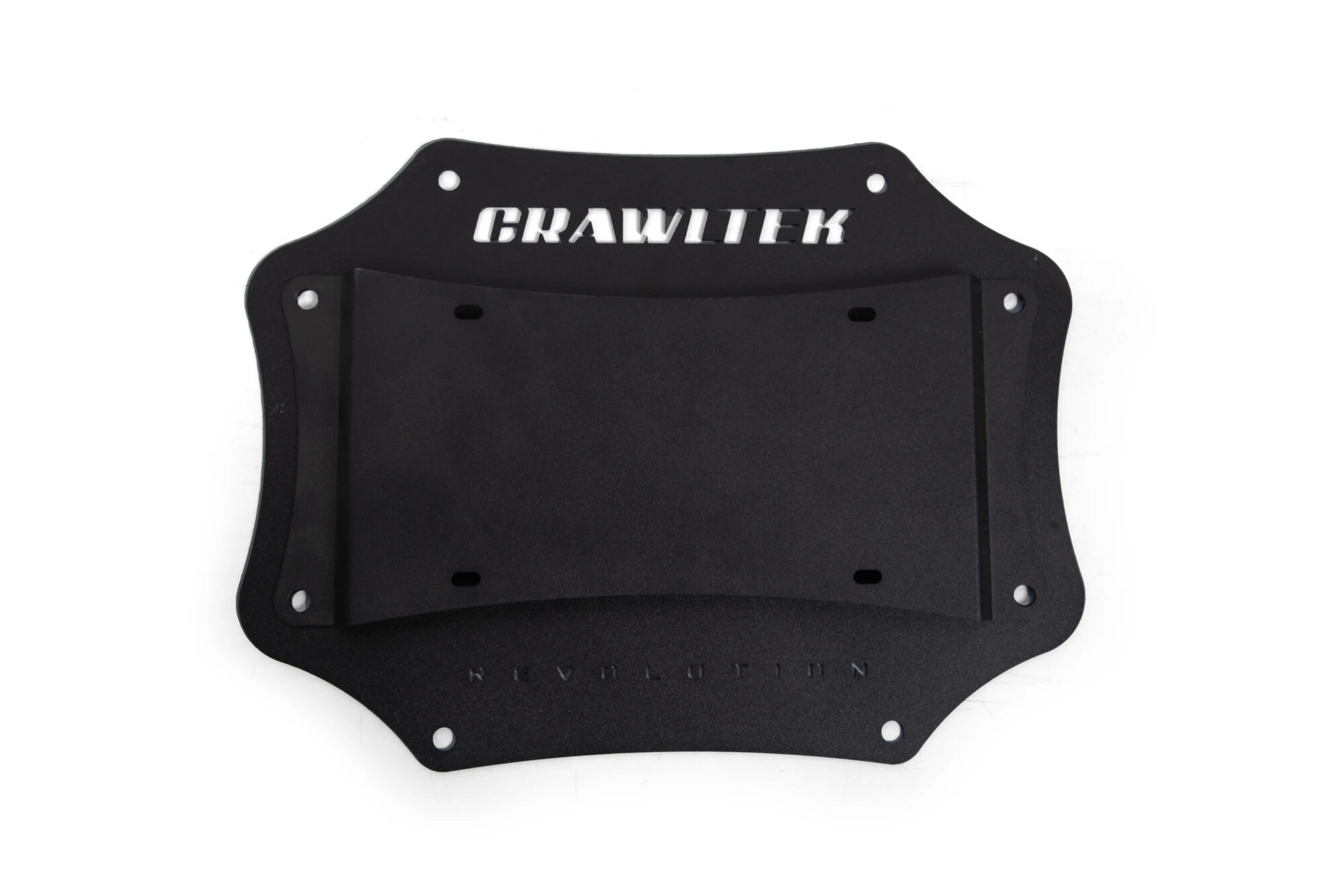Crawltek Revolution CWLJK38001 Tailgate Plate- License Plate Relocation for 07-18 Jeep Wrangler JK