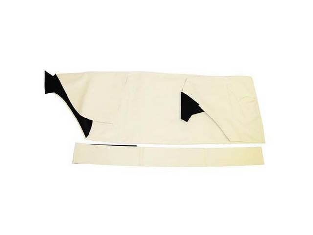 Convertible Top Only by Robbins, Ford White (original color)