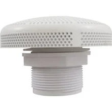 CUSTOM MOLDED PRODUCTS | WHITE GUNITE SUCTION FITTING, 2″ SLIP | 25215-000-000