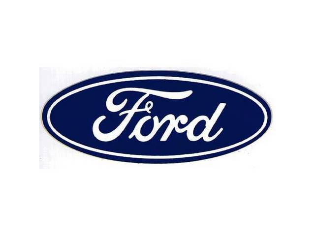 Ford Oval Script Decal, 3 Wide