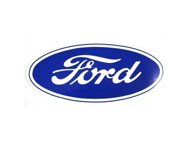 Ford Oval Script Decal, 10 Wide