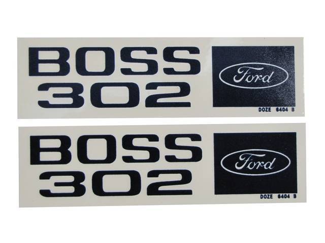 DECALS, Engine, Valve Cover Boss 302