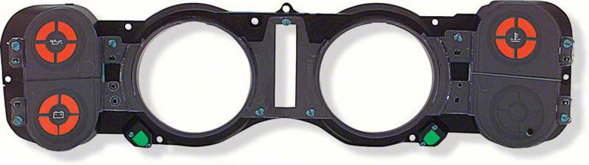 1970-78 Camaro, Dash Gauge Housing and Lens Assembly, with Warning Lamps