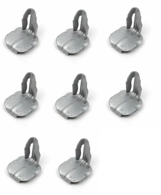 Redline Restomotive Camaro / Firebird Interior Door Panel Fastener Set, Standard, 1970-1981